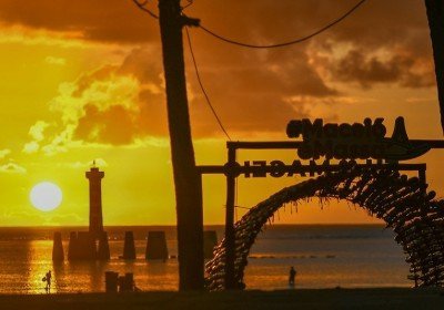 Túnel de bambu - Ponta Verde