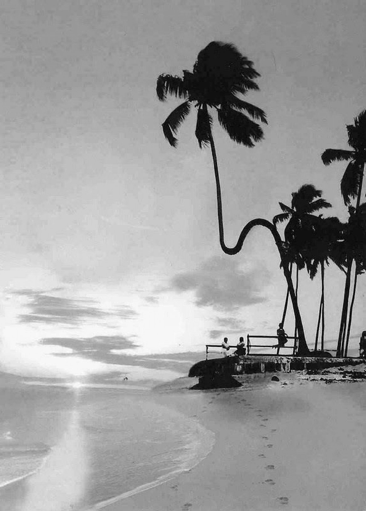 Antiga foto do famoso