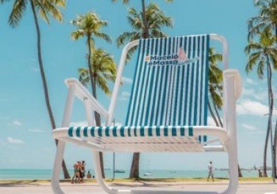 Cadeira de Praia Gigante - Ponta Verde