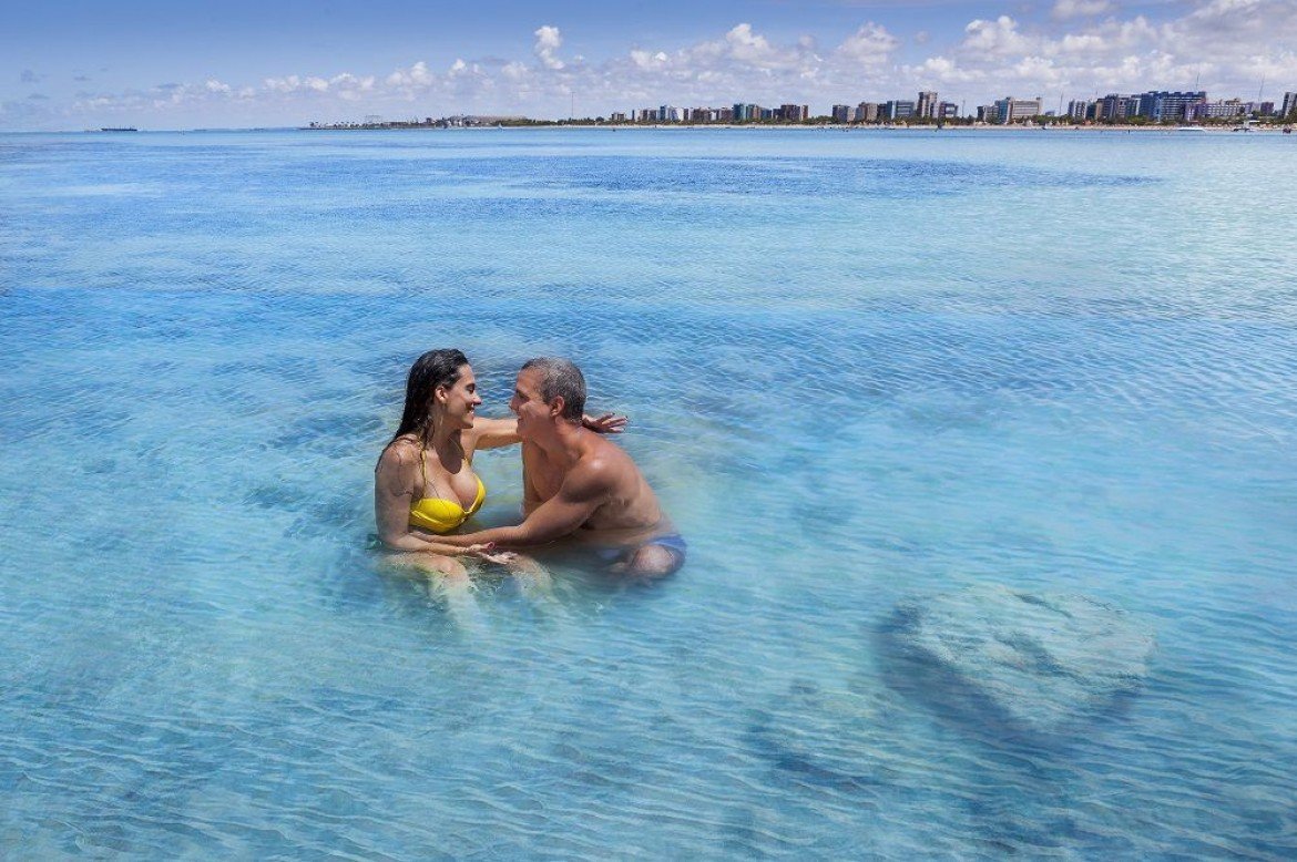 Piscinas Naturais da Pajuçara. Foto: Wesley Menegari