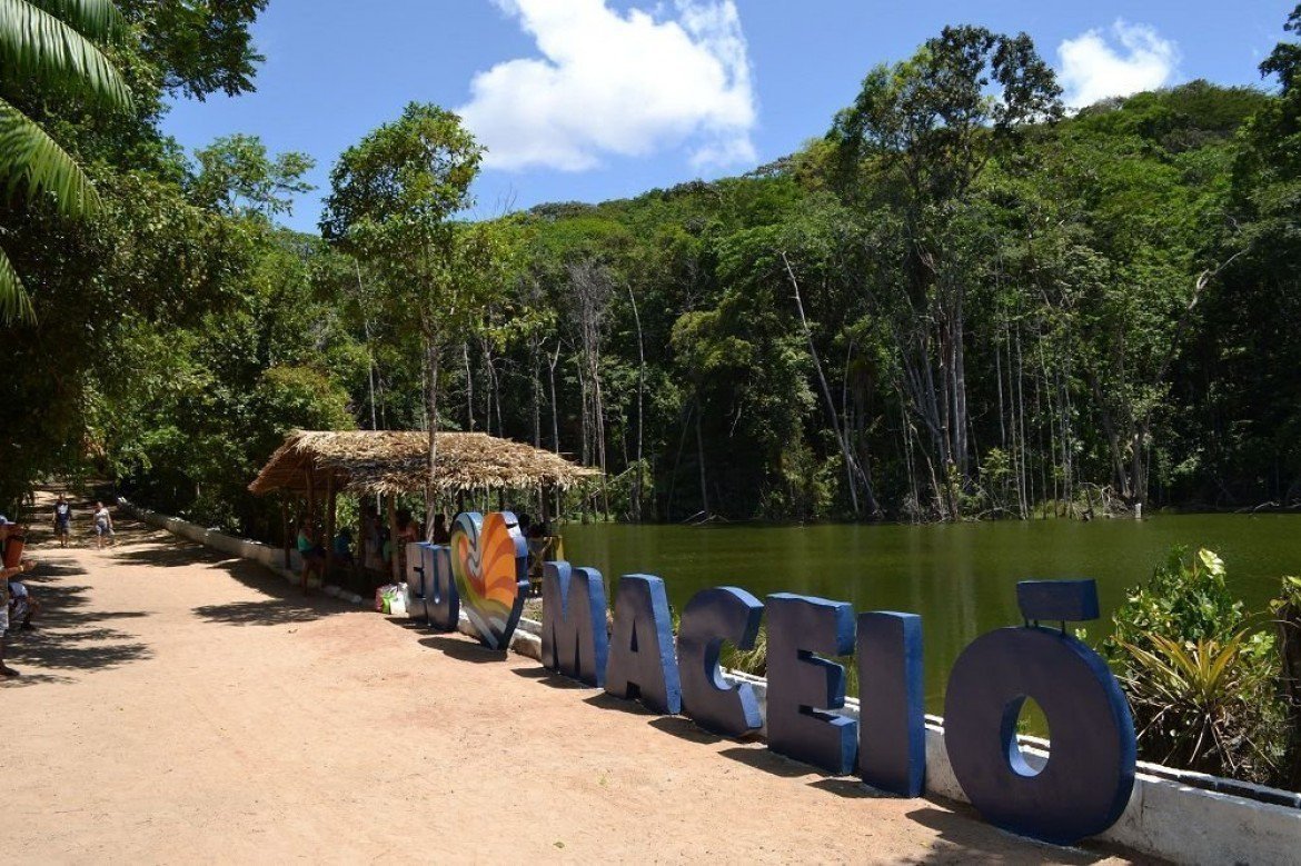 Totens Eu Amo Maceió - Parque Municipal de Maceió Foto: Marco Antônio / Secom Maceió